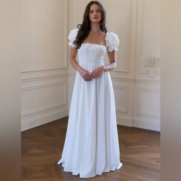 Selkie THE Ivory Garden Party Gown - Picture 2 of 6